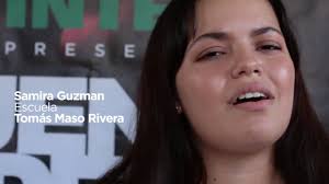 Cantante SAMIRA GUZMAN Escuela Tomás Maso Rivera