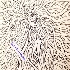 Under A Sky Where The Clouds Made Sound As They Moved The Black Horizon Swelled And From It Grew A Huge Tree Tenshi No Tamago Sketch Book Art Day Art