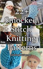 Today's video is on this beautiful knit smoking stitch. Smocked Knitting Patterns In The Loop Knitting