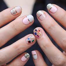 Your Ultimate Guide To K Beauty Including A Nail Art Tutorial Fashion Magazine Korean Nail Art Nail Art Tutorial Simple Nail Art Designs