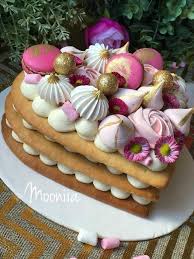 Cake Gargeran Alphabet Cake Cake Biscuit Cake