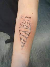 Tetsuya kakihara, katsuyuki konishi, marina inoue. First Tattoo Had To Do Gurren Lagann Themed One Gurrenlagann