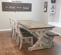 Timeless, homey, and simple are just a few words to define the porch. Oak Farmhouse Style Table With Beautiful Post Trestle Base By Perryloop Custom Built Furniture Check Farmhouse Dining Dining Room Decor Rustic Style Furniture