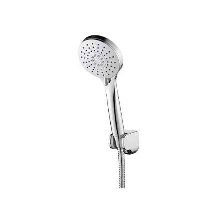 ฝักบัวพร้อมสายและขอแขวน 3ระบบ RA D413-D421 สีโครเมี่ยมเงา Rasland