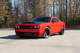 Обзор dodge charger srt hellcat / дело не в тебе, дело во мне. One Owner 2018 Dodge Challenger Srt Demon Shows Only 959 Miles Autoevolution