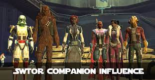 If a career full of clandestine operations and lots of assassination sounds like a good the cover mechanic in swtor is simple but effective. Swtor Companion Influence How Do I Increase It And Why Should I