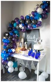 | throwing a space themed birthday party? Wish Upon A Star Ashley S Dream Decor Galaxy Themed Birthday Party Decorations Galaxy Themed Birthday Party Birthday Party Decorations