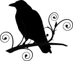 Black And White Ravens Clipart Style Guide Clker Crow Tattoo Design Crow Silhouette Crow Art