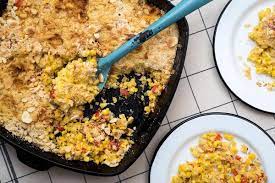 Old Fashioned Scalloped Corn Recipe Nyt Cooking Scalloped Corn Food Nyt Food