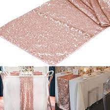 Sequin Table Runner Rose Gold Table Runner Rose Gold Table Bling Table Decorations