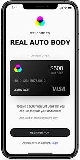 Do not provide any gift card details (such as the claim code) to someone you do not know or trust. New Startup Real Auto Body Announces Free 500 Visa Gift Card Promotion When You Use Their On Demand Collision Repair Service That Picks Up Your Vehicle From Your Home Or Work In Southern