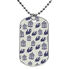 Bioshock Bird Or Cage Bioshock Infinite Pattern Bird And Cage Design Personlized Style Dog Tag Pet Tag Necklaces Pendant Bead Chaindog Tag Size 13x22x01 Inches Cute Birds Dog T