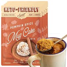 Top with nuts, cinnamon, and dark chocolate for an extra kick that blends beautifully with the flavors of pumpkin spice. Sweet Logic Keto Dessert Mug Cake Mixes Sugar Free Gluten Free Keto Snack 4 Keto Mug Cake Mixes Pumpkin Spice Diabetic Friendly Keto Sweets And Treats In Dubai Uae Whizz Cakes