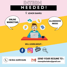 Professional interpreters in johor bahru for meetings, exhibitions, conferences. Intern Needed Chamo Johor Bharu