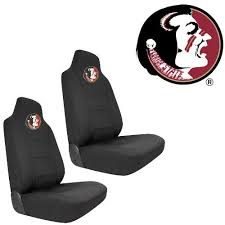 Amazon Com Fsu Florida State University Seminoles Car Truck Suv Universal Fit Bucket Seat Covers Pair Automotive Bucket Seat Covers Seminole Jeep Sport