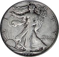 1921 walking liberty half dollar value cointrackers