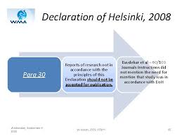 Text of the declaration of helskinki (1965, medical ethics) with amendments. Declaration Of Helsinki Adopted By 18 Th Wma