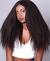 Short Kinky Straight Hair Weave