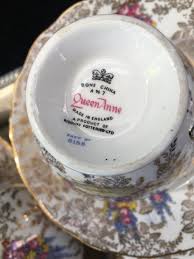 And with 6mm cups, you'll need to stir carefully. English Porcelain Ultra Rare Lot C1950s Queen Anne Bone China England By Ridgway Potteries Patt No 8158 24 Pieces Was Sold For R1 500 00 On 2 Jun At 08 57 By Auld Laing