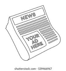 Classified Ads Newspaper Icon ...