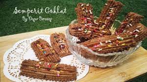 Resep semprit cokelat yang renyah ala fatmah bahalwan. Resepi Biskut Semperit Coklat Cair Di Mulut Mudah Sedap Youtube