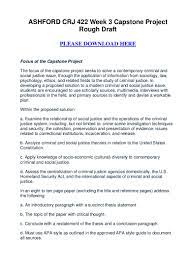 1) generate your apa citation instantly 2) print & download with our free tool! Ashford Crj 422 Week 3 Capstone Project Rough Draft