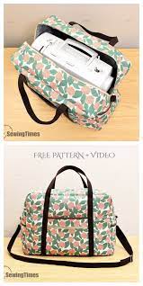 Maybe you would like to learn more about one of these? Diy Fabric Sewing Machine Carrying Tote Bag Free Sewing Pattern Video Fabric Art Diy Tote Bag Pattern Free Tote Bag Pattern Bag Pattern