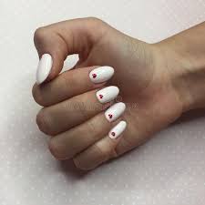 Apply base coat and top with white nail polish. 1 247 Valentines Day Nails Photos Free Royalty Free Stock Photos From Dreamstime