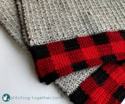 Beautex sherpa fleece throw blanket, super soft warm buffalo plaid plush blankets and throws, lightweight cozy fuzzy blanket for couch sofa bed (black, throw 50 x 60) 4.8 out of 5 stars. Buffalo Plaid Baby Blanket Free Crochet Pattern