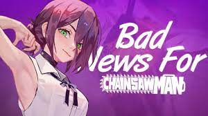 This is Bad News For Chainsaw Man Season 2. - YouTube