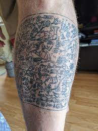 Find ink inspiration with these 17 unique ideas. A Tattoo In Tribute To My Dad It Was One Of His Doodles He Did Done By The Amazing Lacey At Metamorphosis Tattoo Shop In Winnipeg Reposted Because I Didn T Read All