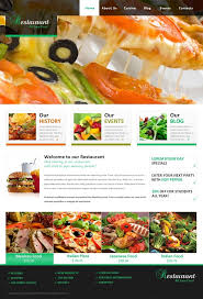 Template Description Share Your Food Recipes With The World By Using Our Readymade Ideal Food And Restaurant Templat Restaurant Specials Food Store Online Food