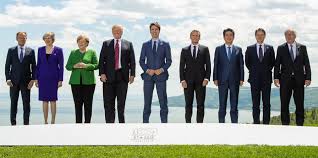 Der erste gipfel fand vom 15. G7 Gipfel In Kanada Grosse Differenzen Und Kleine Witze Taz De