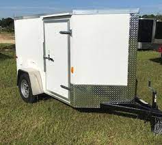 I have a 5x8 utility trailer with tilt for sale. 5 X 12 Enclosed Cargo Trailer Single Axle Ranger Series Trailers 123