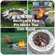 34 Backyard Fire Pit Ideas With Cozy Seating Area Thelatestdailynews Fire Pit Backyard Diy Fire Pit Fire Pit Essentials