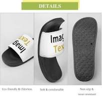 Amazon.com | Generic Custom Slides Slippers Personalized ...