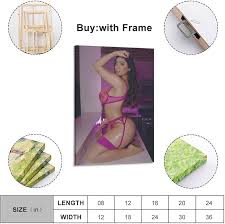 Amazon.com: Fangool Sexy Poster Hot Girl Poster Violet Myers Boobs Poster  Porn Star Posters for Room Aesthetic Posters for Bedroom，Canvas Art Poster  And Wall Art Posters for Room Frame-style 08x12inch(20x30cm): Posters &