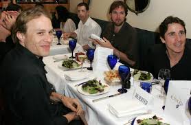 It has to be mentioned that bale then refused to discuss the reasons for his passing, explaining: John Sant On Twitter Heath Ledger And Christian Bale At Dinner After The Premiere Of Werner Herzog S Rescue Dawn In New York City 25 June 2007 During That Time They