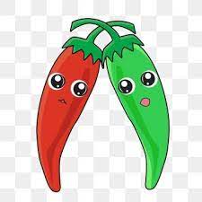 Chili Red Chilli Green Pepper Cartoon Chili Png And Psd Stuffed Peppers Stuffed Green Peppers Chili Red