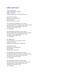 Namzarlirik:jika kau mahu akuberdiri di sisi mu selaluaku mampukerna engkau. Lyrics