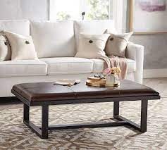 Check spelling or type a new query. Griffin Rectangular Leather Ottoman Potterybarn Leather Ottoman Leather Storage Ottoman Reclaimed Wood Console Table