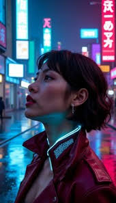 Free Neon Crystal Glow Image