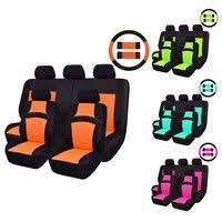 Flying Banner Full Set Car Seat Cover Auto Seat Covers Set Seat Protectors Breathable Seat Cushion For Ladies Car Seats Fit Car Car Seat Protector
