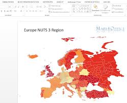 7464 europakarte kostenlos europakarte mit hauptstädten und ländern europakarte zum ausdrucken luxus europakarte leer zum lernen 10. Nuts 3 Europa Karte Fur Powerpoint Powerpoint Vorlagen Vorlagen Power Point