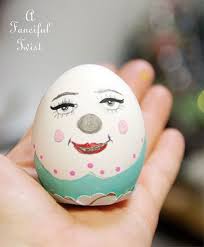 Doodle Easter Characters Cascarones