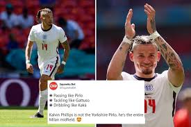 But southgate had already spotted something there: Kalvin Phillips Blows England Fans Away Vs Croatia As He Is Compared To Ac Milan S Entire Legendary Midfield In One Football Reporting