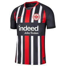 The shirt has a classic style with vertical black and red stripes, the latter featuring the shaded römer battlements. Nike Frankfurt 2019 20 Stadium Home Men S Soccer Jersey Sportsdirect Com Australia