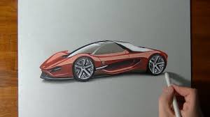 Amazing Ferrari Xezri Realistic Drawing Marcello Barenghi Then add some shadows, as shown in our image below this text. amazing ferrari xezri realistic drawing