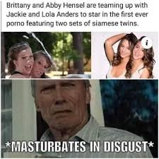 Entdecke rezepte, einrichtungsideen, stilinterpretationen und andere ideen zum ausprobieren. Brittany And Abby Hensel Are Teaming Up With Jackie And Lola Anders To Star In The First Ever Porno Featuring Two Sets Of Siamese Twins Masturbates In Disgust