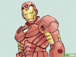 Gambar mewarnai batman batman merupakan salah satu karakter film kartun yang identik dengan lambang kelewar dan memakai topeng. 4 Ways To Draw Iron Man Wikihow